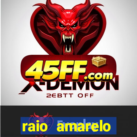 raio amarelo fraternidade branca